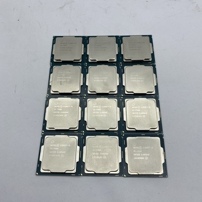 Lot of 12 Intel Core i5-7500 Processor (3.4 GHz, 4 Cores, LGA 1151) - SR335
