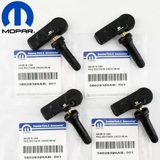 4PCS Genuine Tire Pressure Sensor TPMS OEM 56029398AB Dodge Chrysler Jeep RAM US