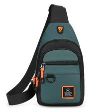 Men Large Capacity Crossbody Chest Bag Sling Backpack Outdoor Sports