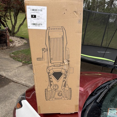 #ad Blue Corded Electric Cold Water Pressure Washer with Soap Tank $40.00