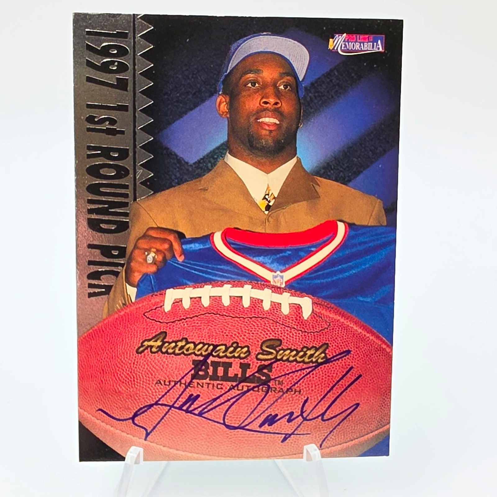 Score Board 1997 Pro Line II Memorabilia Rookie Autographs Antowain Smith L5/7