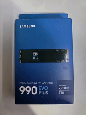 Samsung 990 EVO Plus 2TB M.2 PCIe Gen 4.0 x 4/ 5.0 x 2 NVMe 7250mb/S SSD