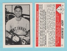 1953 Bowman Baseball Reprint #7 Andy Seminick