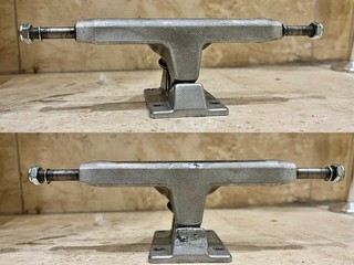 Lurpiv hollow 150 polished skateboard trucks