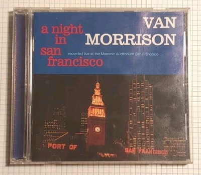 Van Morrison - A Night in San Francisco (2XCD, 1994, Polydor) Club Edition VG+