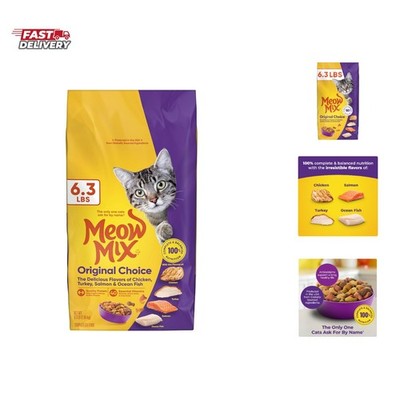 Choice Dry Cat Food, 6.3 Pound Bag