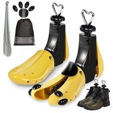 2X Shoe Stretcher Women Men Professional Boot Stretcher Adjustable Width Length