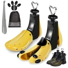 2X Shoe Stretcher Women Men Professional Boot Stretcher Adjustable Width Length