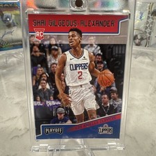 2018-19 Panini Chronicles - Playoff Shai Gilgeous-Alexander #195 (RC)