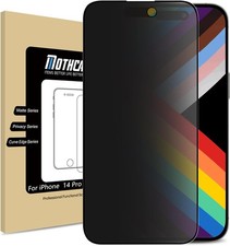 Anti-Spy Matte Privacy Screen Protector for iPhone 14 Pro 6.1 Inch, Full Coverag