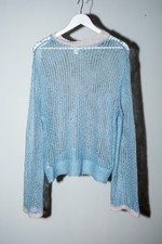 Monki transparenter offener Strickpullover M ...