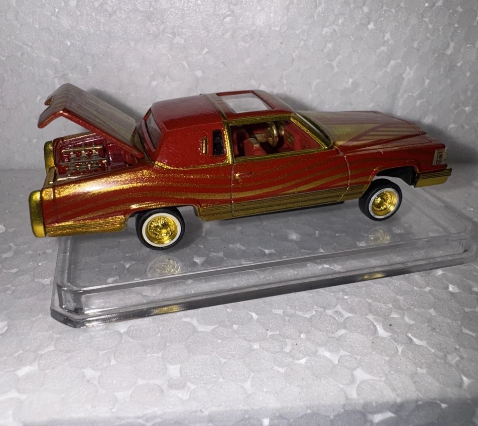 1: 64 定制 Revell 1981 凯迪拉克 Lowrider #122 ..带清晰显示屏 — 第 3/4 张图片