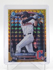 DEAN CURLEY 2026 BOWMAN CHROME 1ST GOLD GEOMETRIC /50 #BDC-129 Q7204