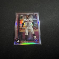 2025 Topps Chrome - Ozzie Albies #206 Refractor (B) 