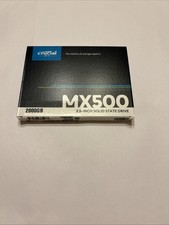 Crucial MX500 2000GB 2.5-Inch Internal SSD Solid State Drive Black