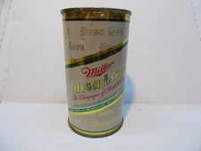 MILLER HIGH LIFE FLAT TOP BEER CAN~MILLER BRG, MILWAUKEE, WIS #6