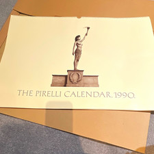 Pirelli Calendar 1990 Collectible Wall Calendar, Era 1981-Now
