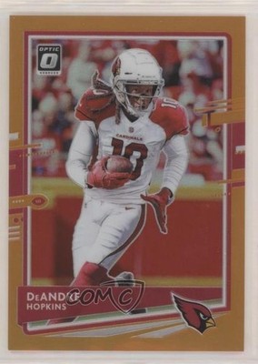 2020 Panini Donruss Optic Orange Prizm 82/199 DeAndre Hopkins #7 8em