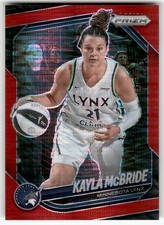 2025 Panini Prizm WNBA #45 Kayla McBride Red Pulsar Prizms #/299