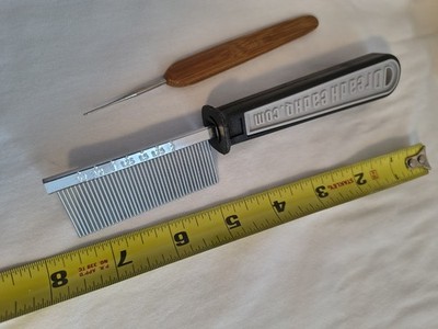 DreadheadHQ Dread/Loc Comb with Dread Hook 0.5 mm
