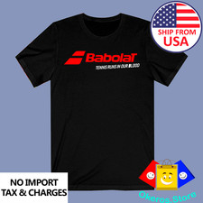 Babolat Tennis Sports Men's Black Size S to 3XL