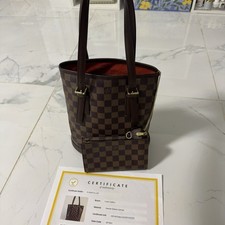 Louis Vuitton Damier Ebene Shoulder Bag Zip w...