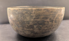 Antique Singing Bowl – Hammered Metal – Beautiful Aged Patina – Nice Sound!
