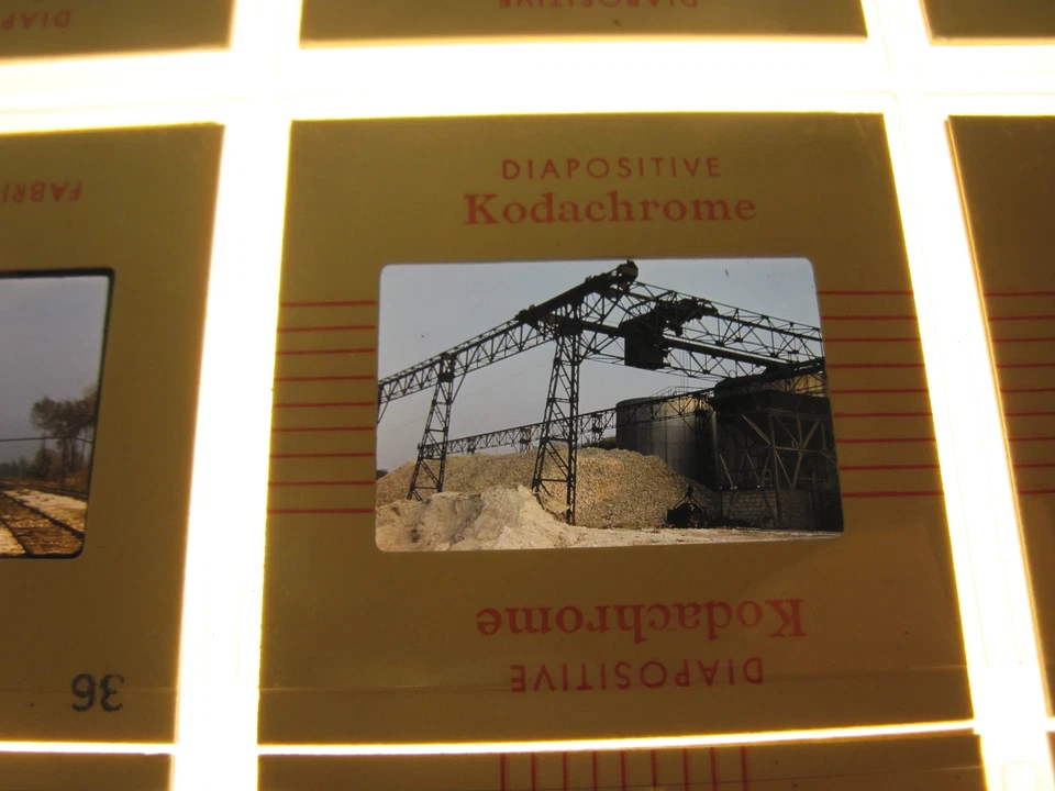 Lot de 20 Diapositives  : Sucrerie d'ATTIN 62170 - PAS de CALAIS - années 1970 - Photo 3/4