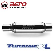 Aero Turbinexl 26 Stainless 4 In Out Turbine Performance Muffler At4040xl