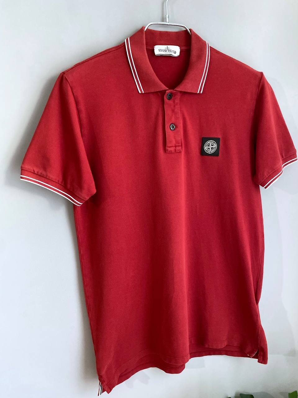 Stone Island Junior Patch Program Logo Polo T-Shi… - image 3