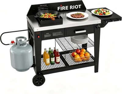 High Performance Wok Burner 50000 BTU Outdoor Cooking