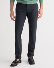  118 J.Crew Men  s 484 Slim-fit tech Chino pants Black Size 32X34