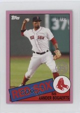 2020 Mini 1985 Topps 35th Anniversary Pink 19/25 Xander Bogaerts #85-20 ms9