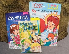 Kiss me Licia set libri manga romanzo vintage Amz- Star Comics- Sprea Comics