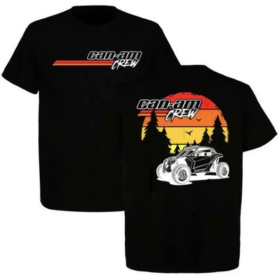 Can-Am Crew T-Shirt, Vintage Sunset Off-Road Graphic Tee, UTV Rider Shirt