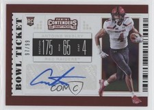 2019 Contenders Draft Picks College Bowl Ticket 97/99 Antoine Wesley Auto 0c2