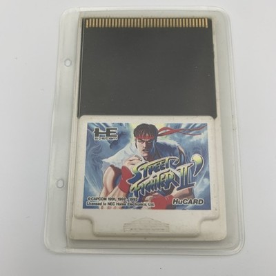 Street Fighter 2 Dash (HuCard only) PC Engine Japanese Import PCE II'JP Japan