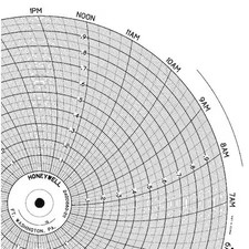 HONEYWELL BN  24001660-211 Chart, 10.313 In, 0 to 1, 1 Day, PK100