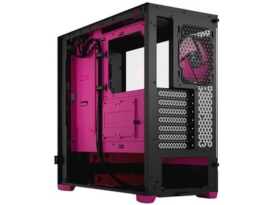 Fractal Design FDCPOR1A03 Pop Air RGB Mid Tower Case Black Magenta