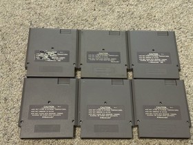 Tested Black Box NES Game Lot Super Mario Bros Excitebike Golf Pro Wrestling