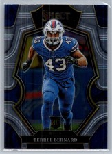 2022 Panini Select #113 Terrel Bernard