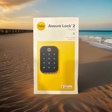 Yale Assure Lock 2 Black Suede Smart Bluetooth Touchscreen Keypad Deadbolt Lock