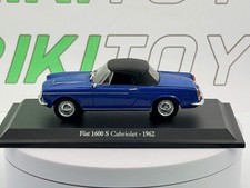 Fiat 1600 S Cabrio Norev 1/43 Blu 1962