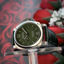 2022 Panerai Luminor Marina Quaranta Verde Militare PAM01304 Complete w/Warranty 4