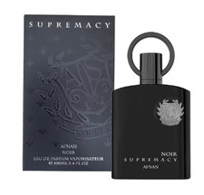 Afnan Supremacy Noir Eau de Parfum for Men, 3.4 Fl. Oz