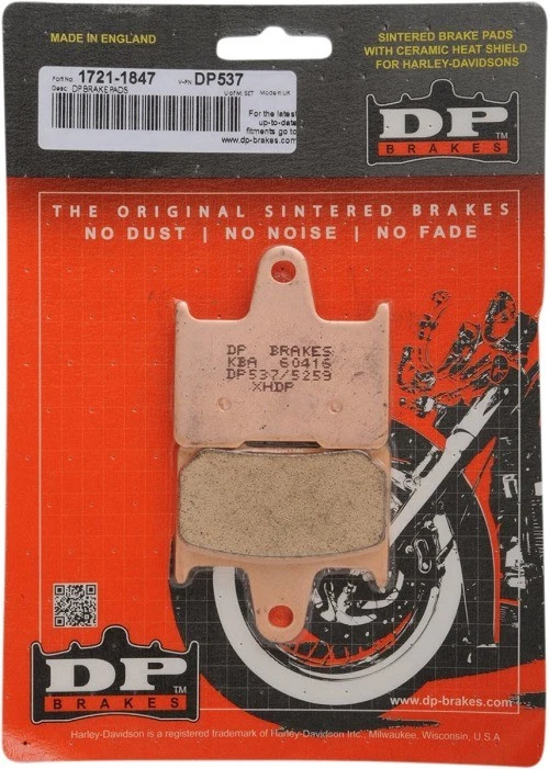 Pastillas de freno de metal sinterizado DP - DP537 Foto 2 de 4