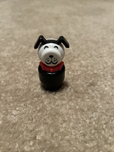 Vintage Fisher Price 1970’s Little People Family Dog