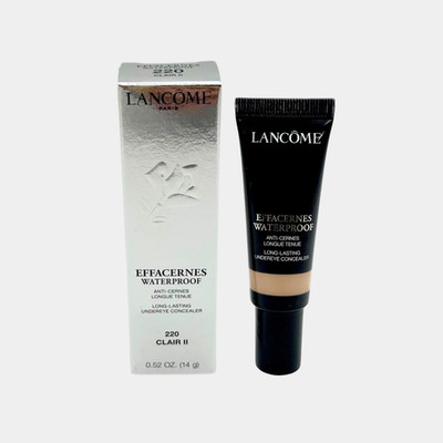 Lancome Effacernes Waterproof Undereye Concealer, 220 Clair II, 0.52 oz, NIB