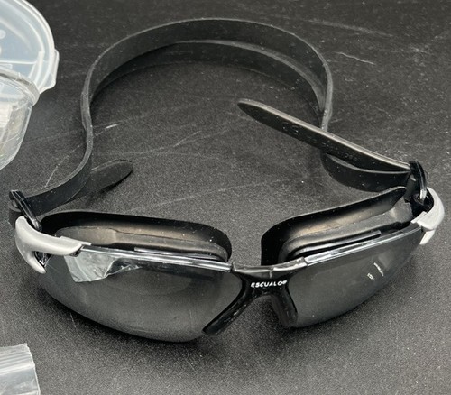 Escualo Lotus Silicon Swim Goggles Anti Fog Retail $365