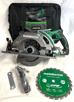 Metabo HPT 36V 7-1/4'' Rear Handle Circular Saw C3607DWA (Saw & Bag Only) NEW
